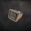 Fyrkantig "OG" ring