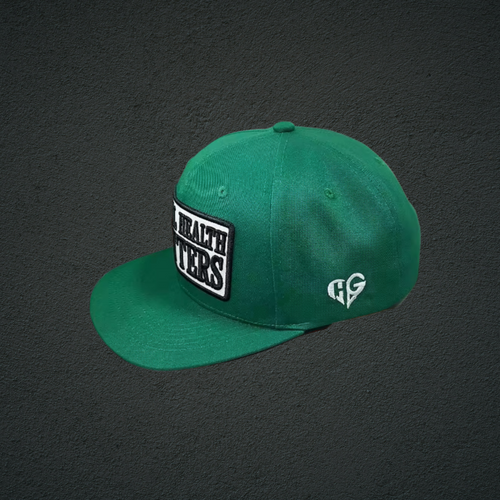 3D broderad keps